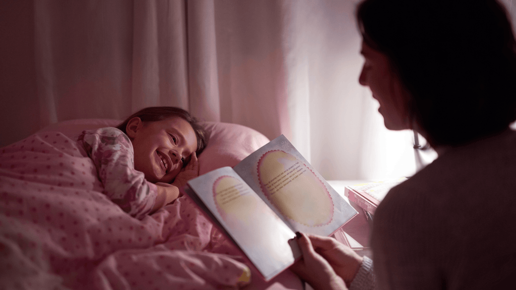 Benefícios de contar histórias para dormir