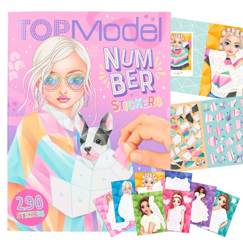 Number Sticker Fantasy - TOPModel