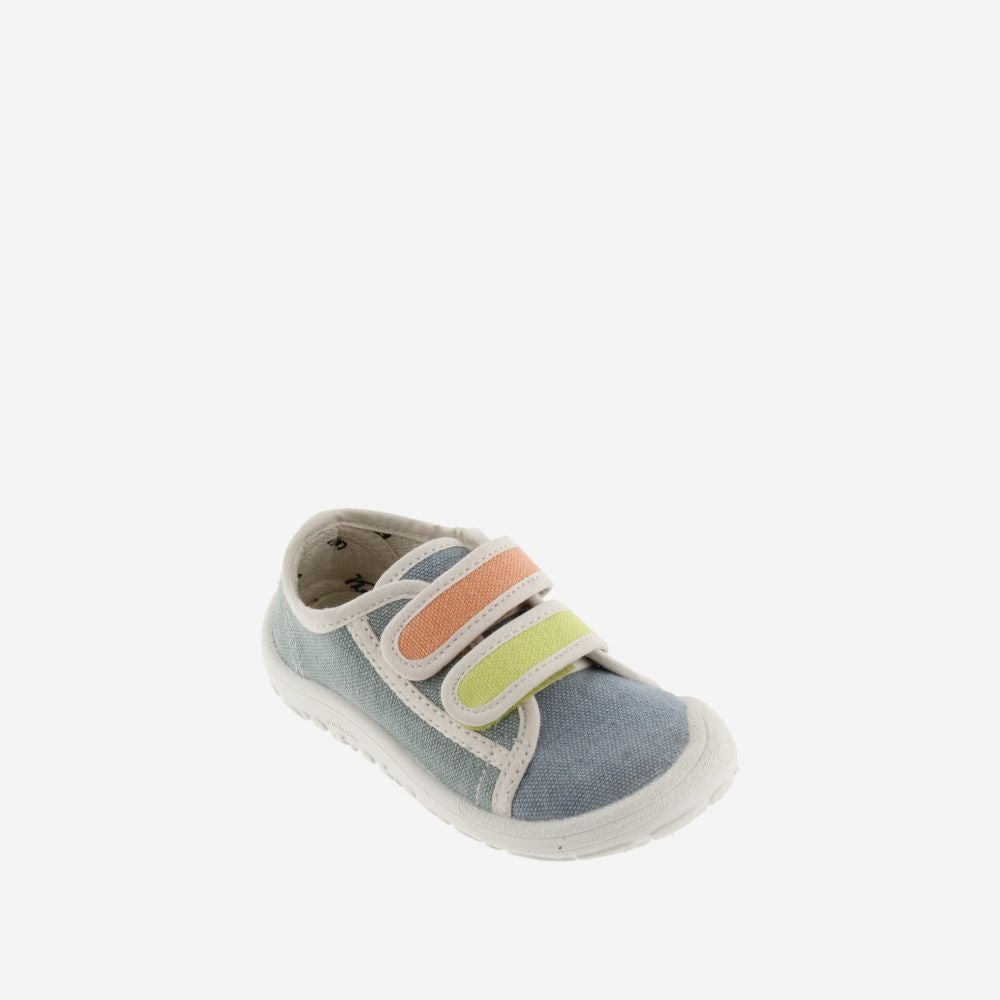 Ténis de lona BOSCO MULTICOLOR Azul - Victoria Shoes