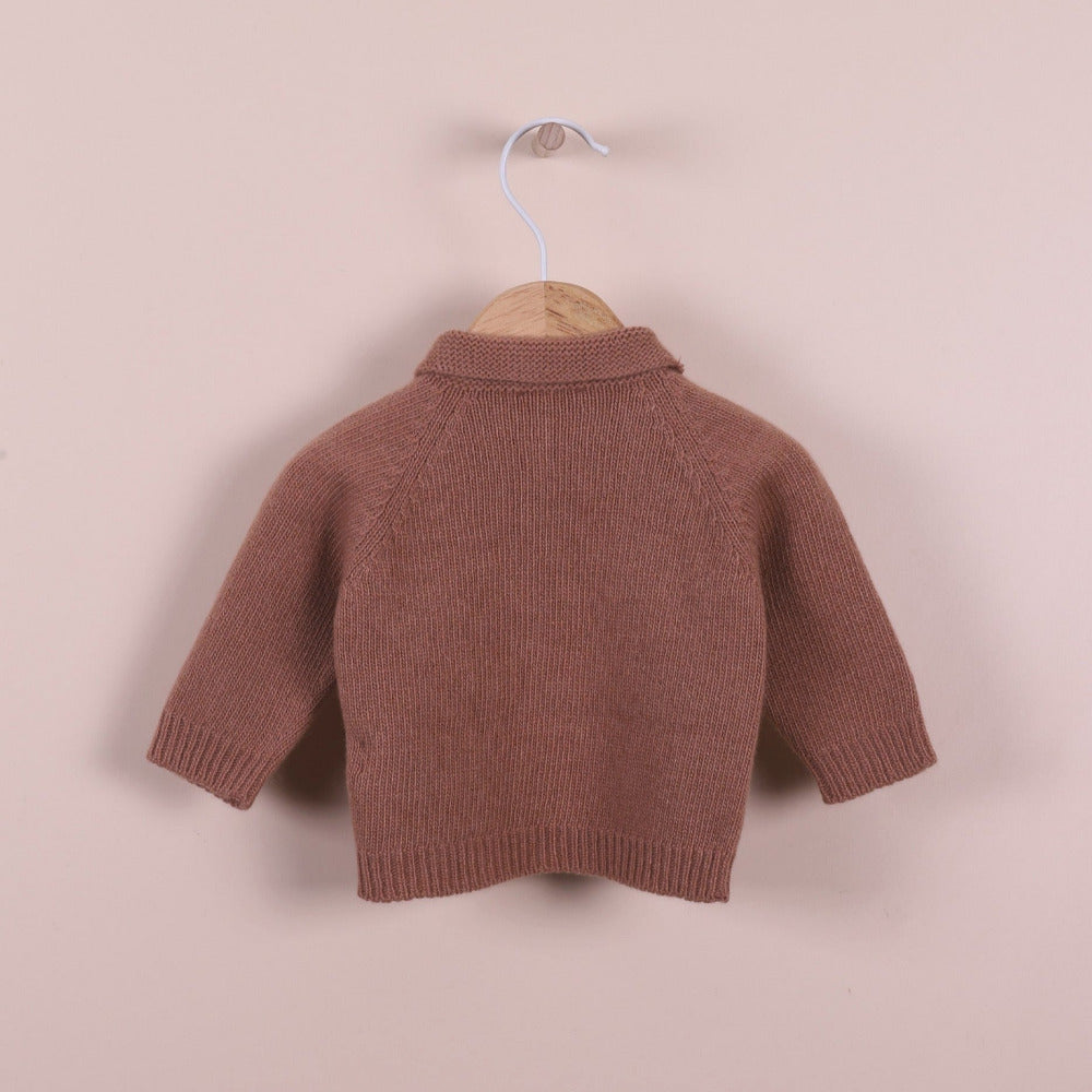 Conjunto de camisola e calça tricotadas em lã merino e caxemira | HAPPY TIME IN WINTER - Wedoble