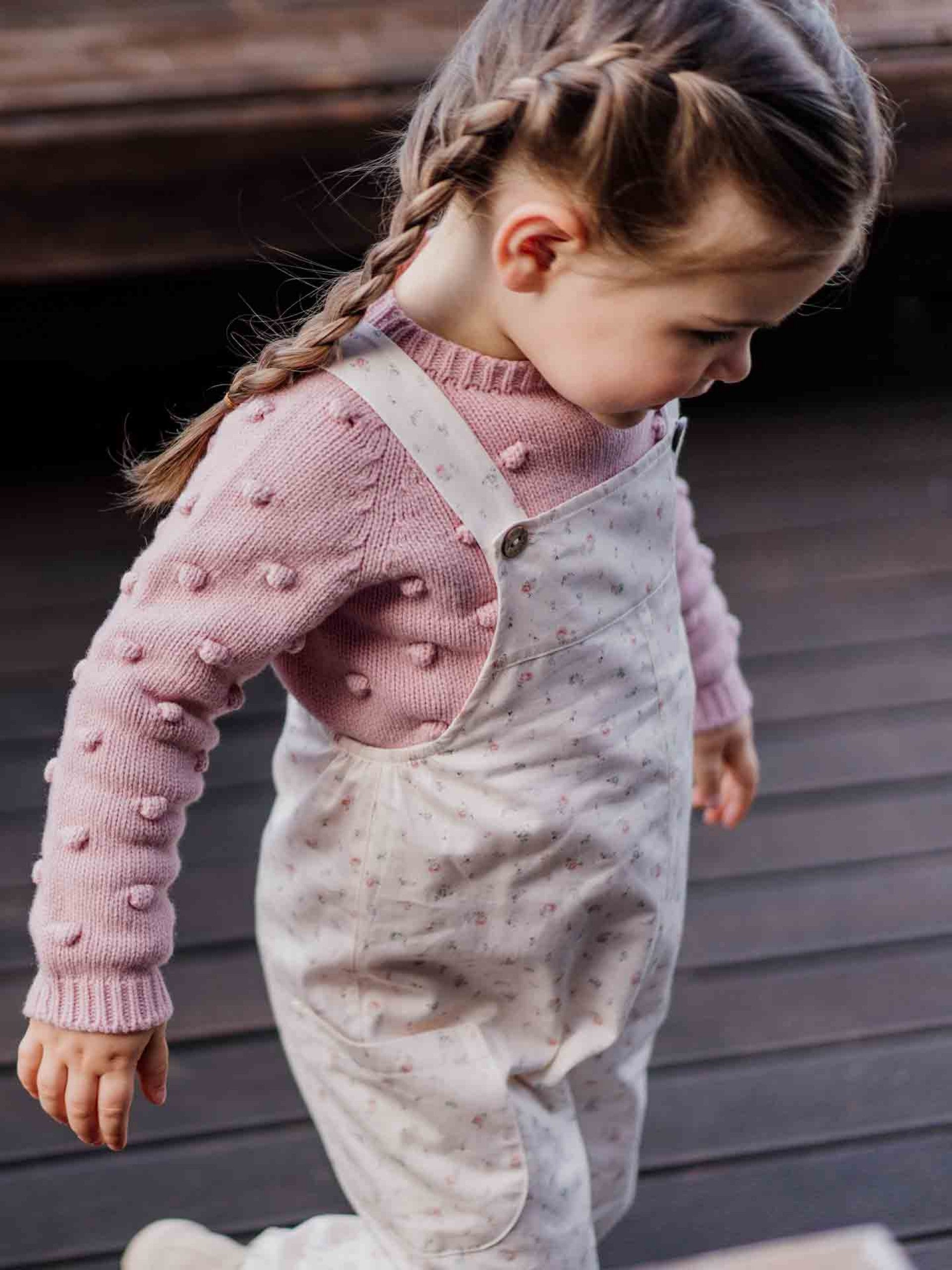 Jardineiras em tecido florido | LOVELY MOTHER LOVE - Wedoble