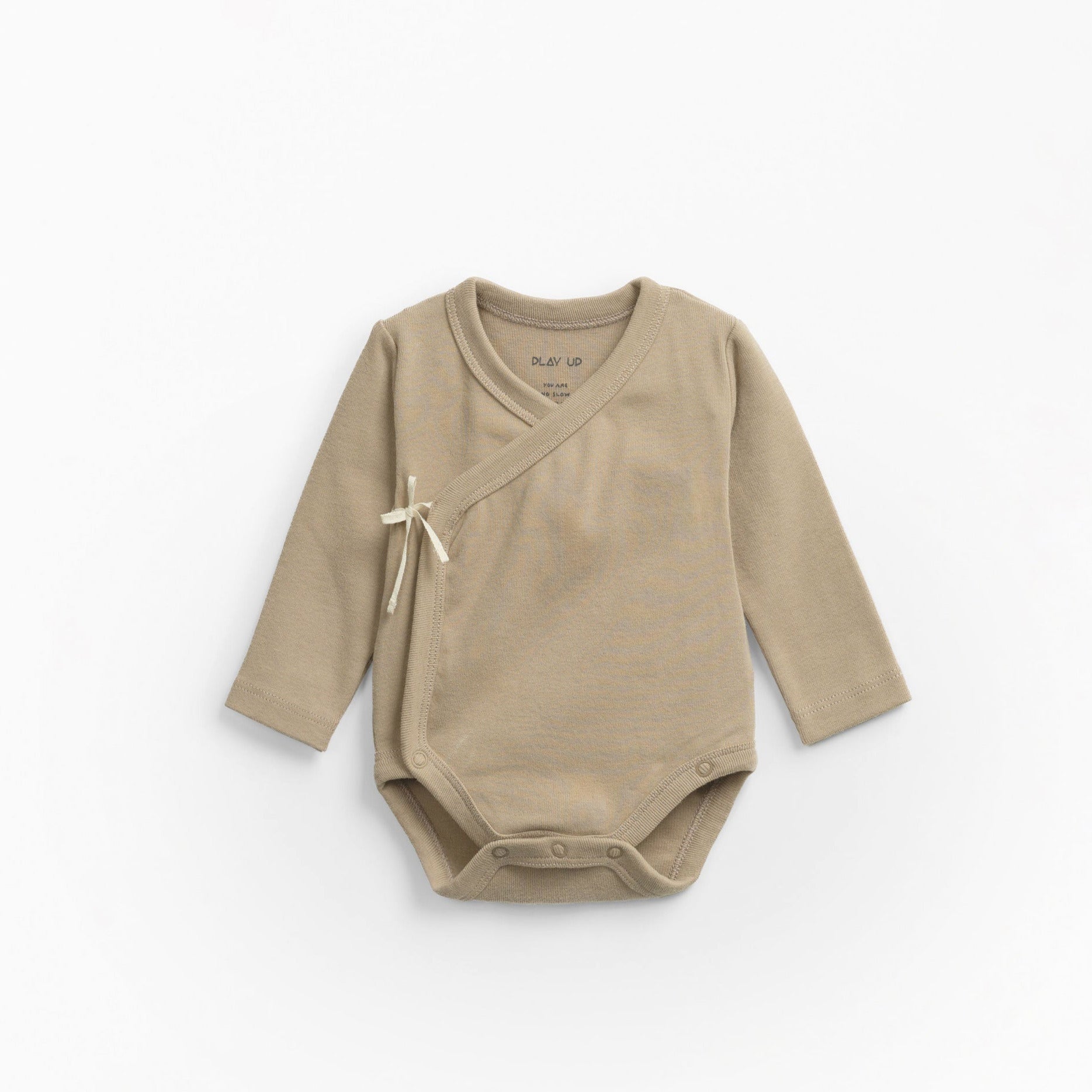 Body com mistura de algodão orgânico e algodão reciclado - Play Up