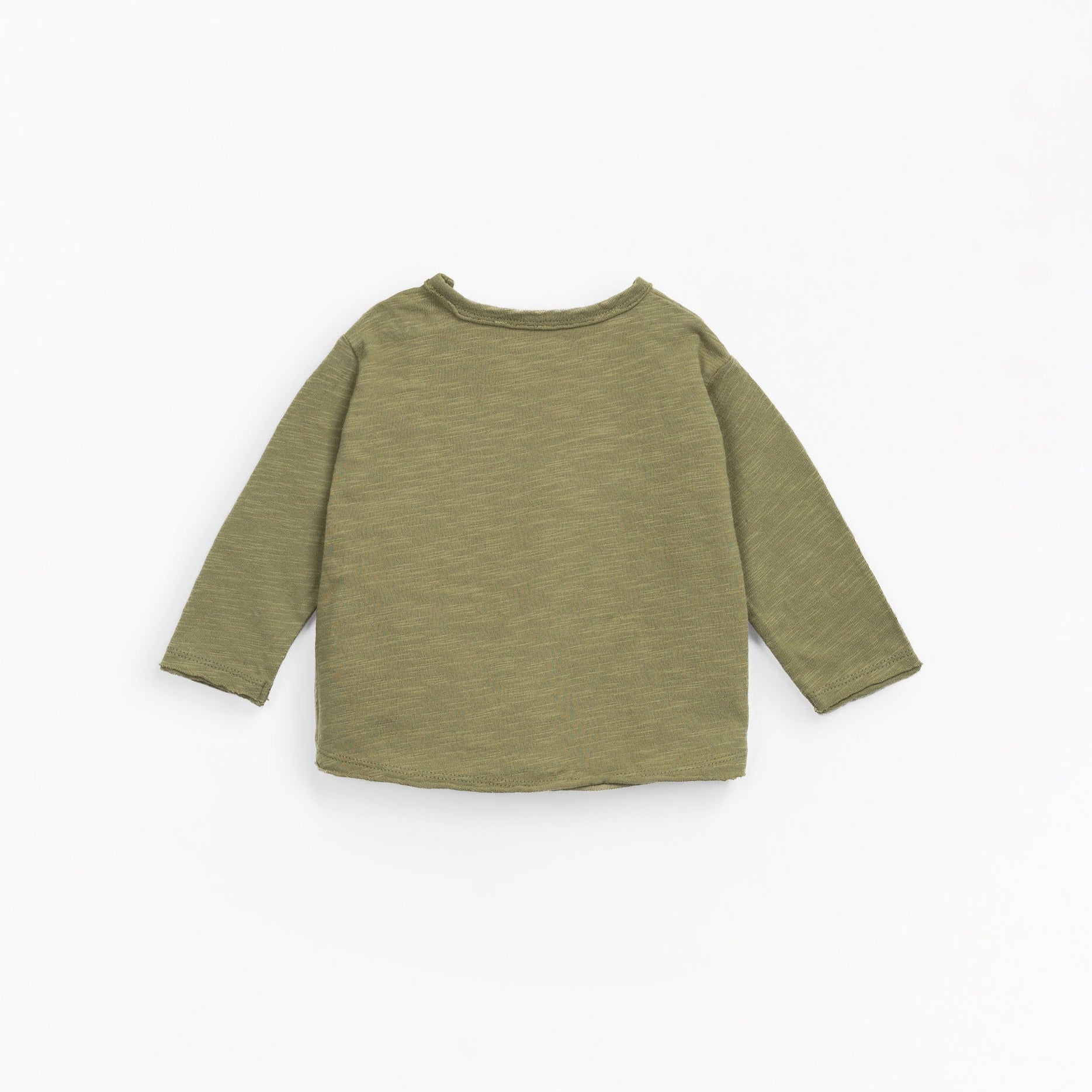 T-shirt em algodão orgânico com botões de coco - Play Up