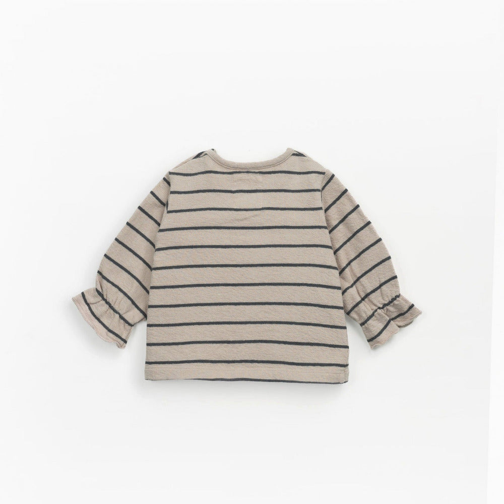 T-shirt com mistura de algodão orgânico e algodão reciclado - Play Up