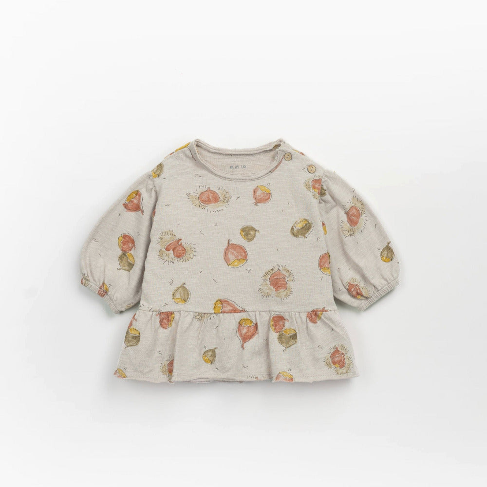 T-shirt com estampado e encaixe de folho - Play Up