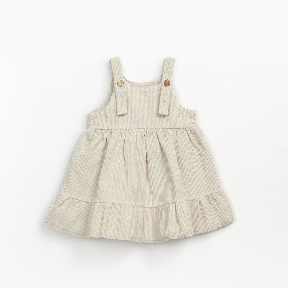 Vestido em bombazine de algodão orgânico - Play Up