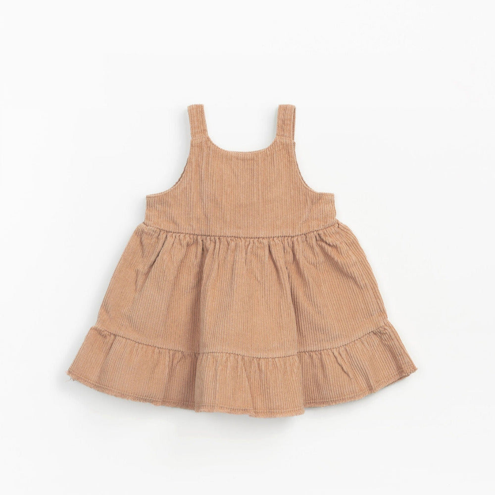 Vestido em bombazine de algodão orgânico - Play Up