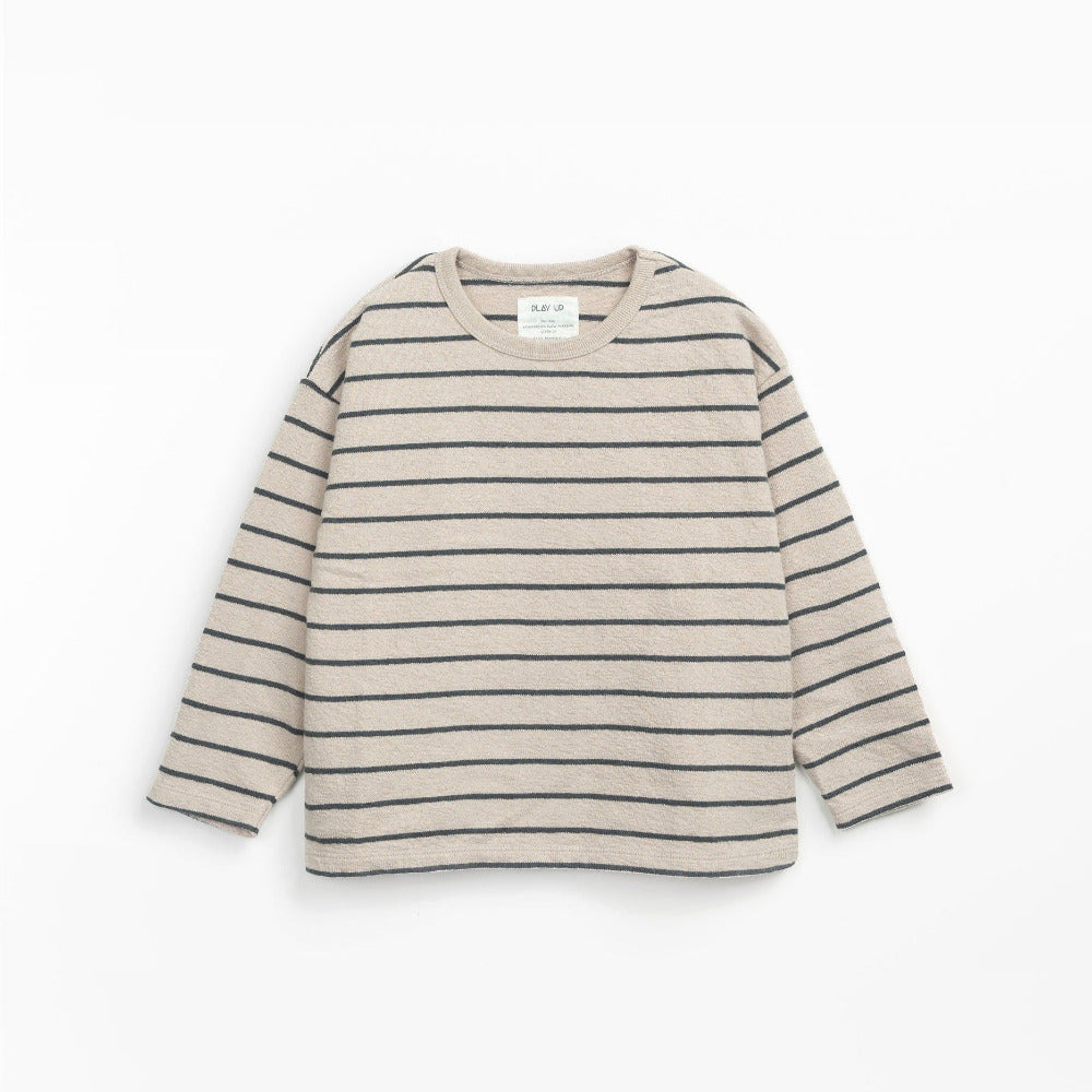 T-shirt de malhas às riscas - Play Up