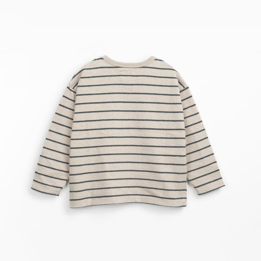 T-shirt de malhas às riscas - Play Up