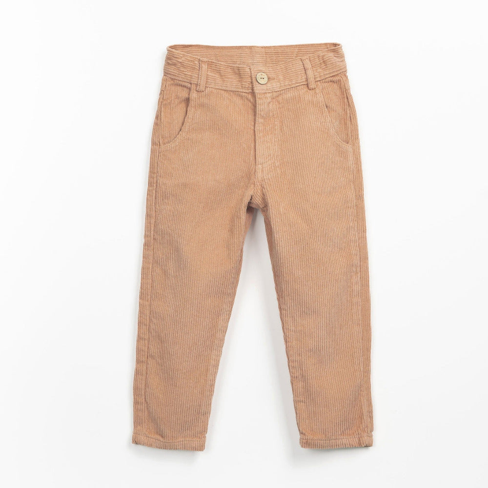 Calça em bombazine com cinto regulável - Play Up