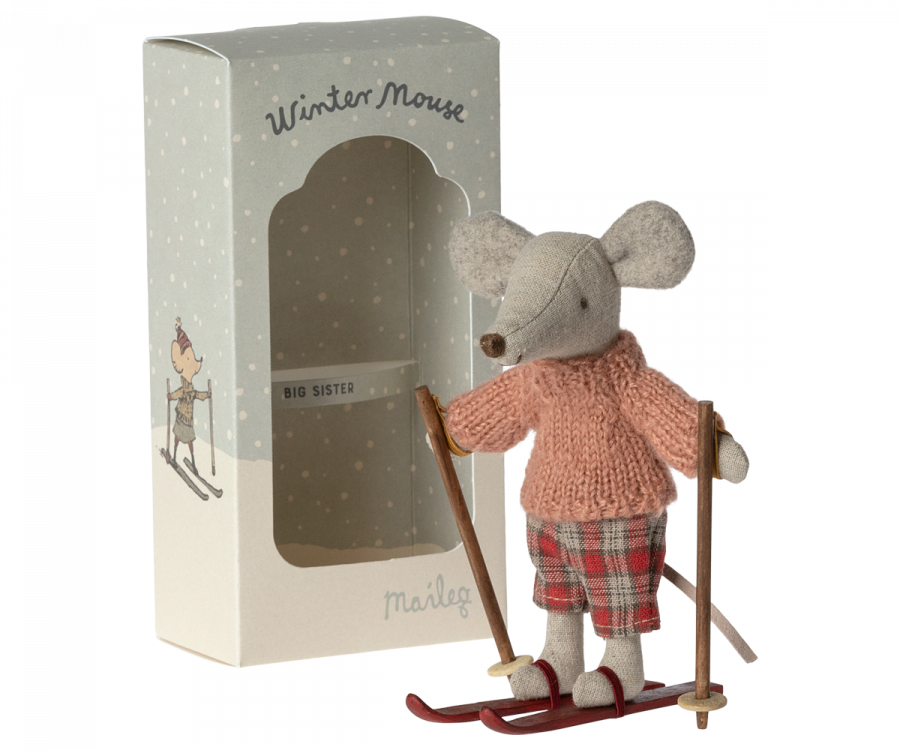 Ratinho de inverno SET SKI, Big sister - Maileg