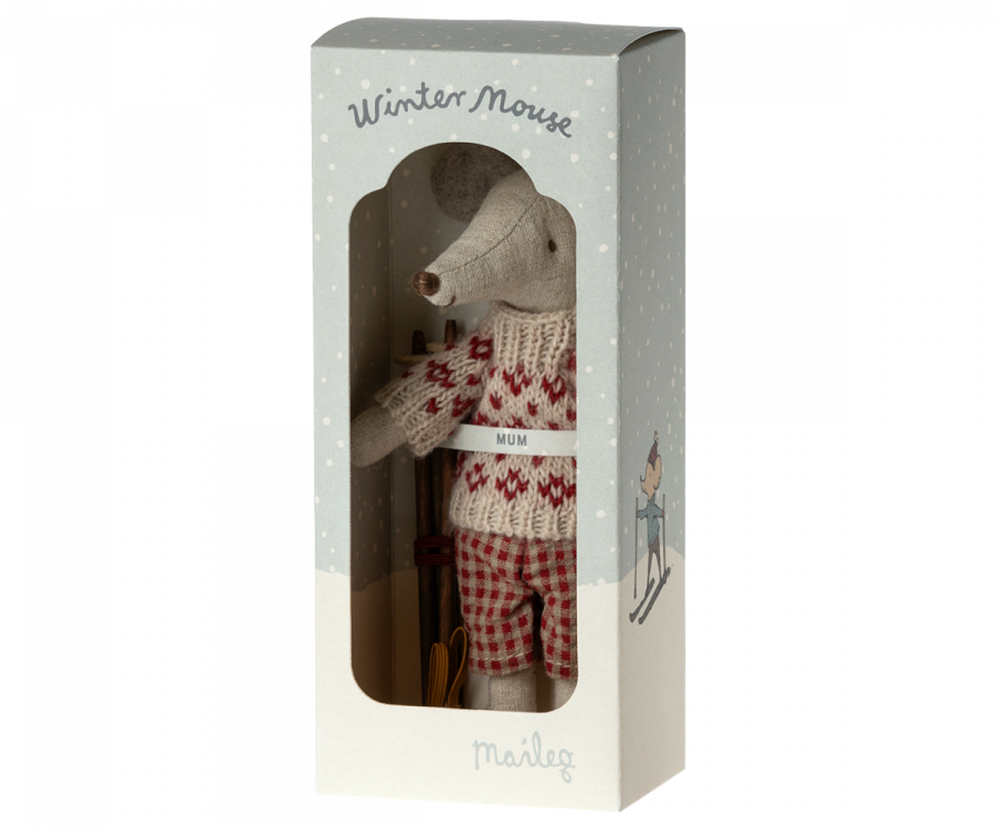 Ratinho de inverno SKI SET, Mum - Maileg
