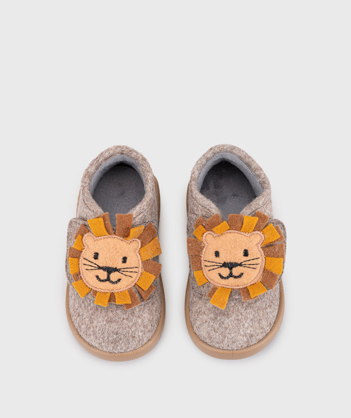Pantufas HOMIE taupe - Igor