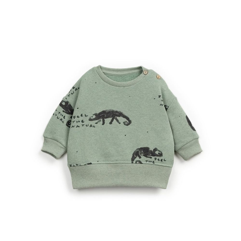 Sweat com mistura de algodão e fibras recicladas - Play Up