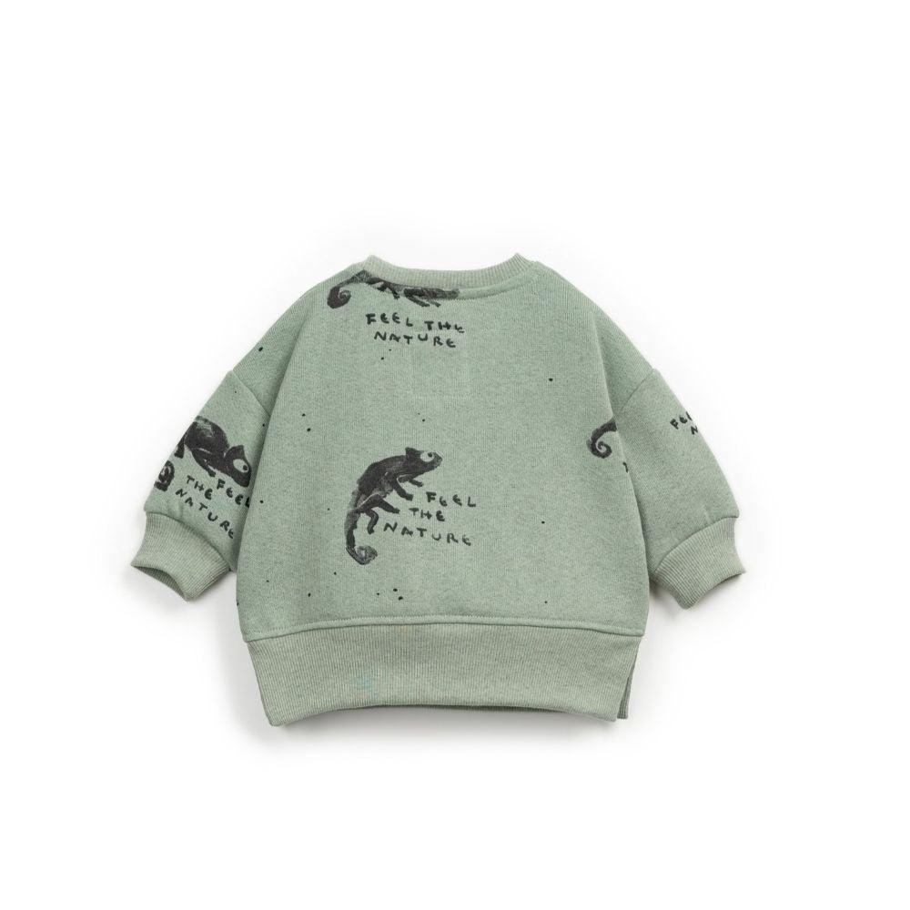 Sweat com mistura de algodão e fibras recicladas - Play Up