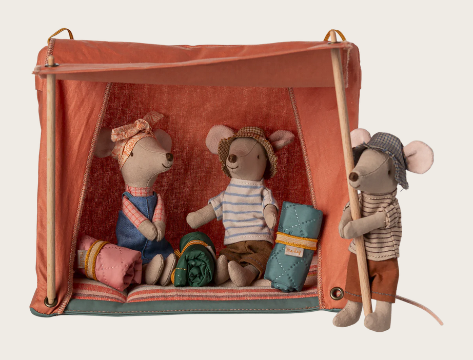Happy camper tent, Mouse - Maileg