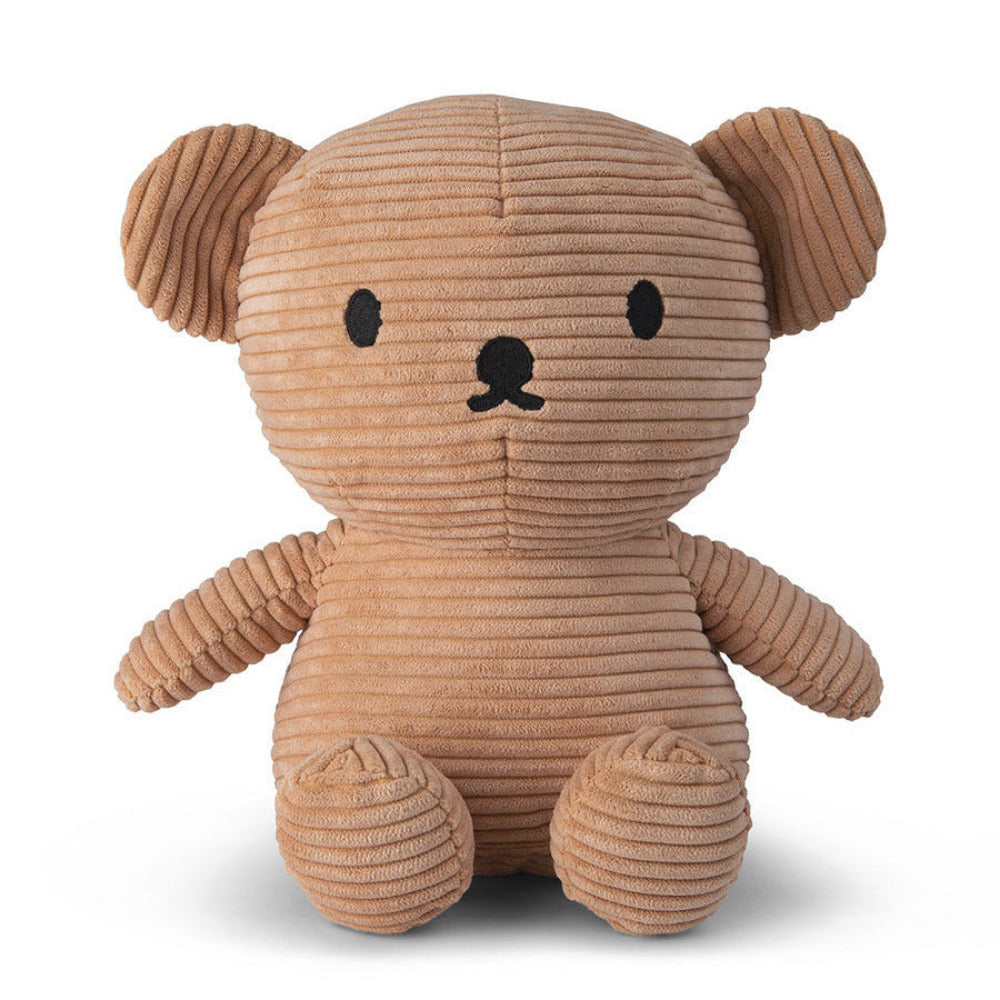 Boris Bear Corduroy Beige - Bon Ton Toys