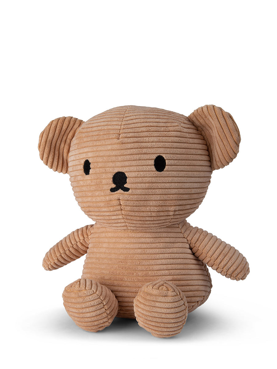 Boris Bear Corduroy Beige - Bon Ton Toys