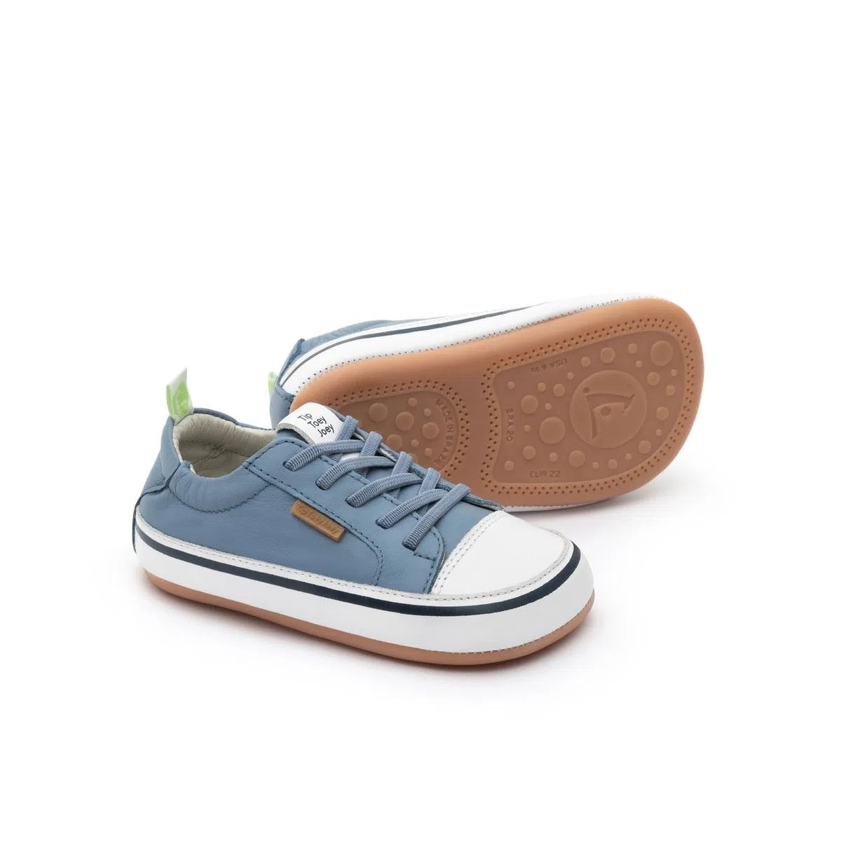 TÉNIS PRIMEIROS PASSOS "Funcky Denim" - Tip Toey Joey