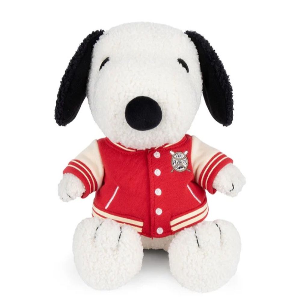 Snoopy Sitting with Varsity Jacket - Bon Ton Toys