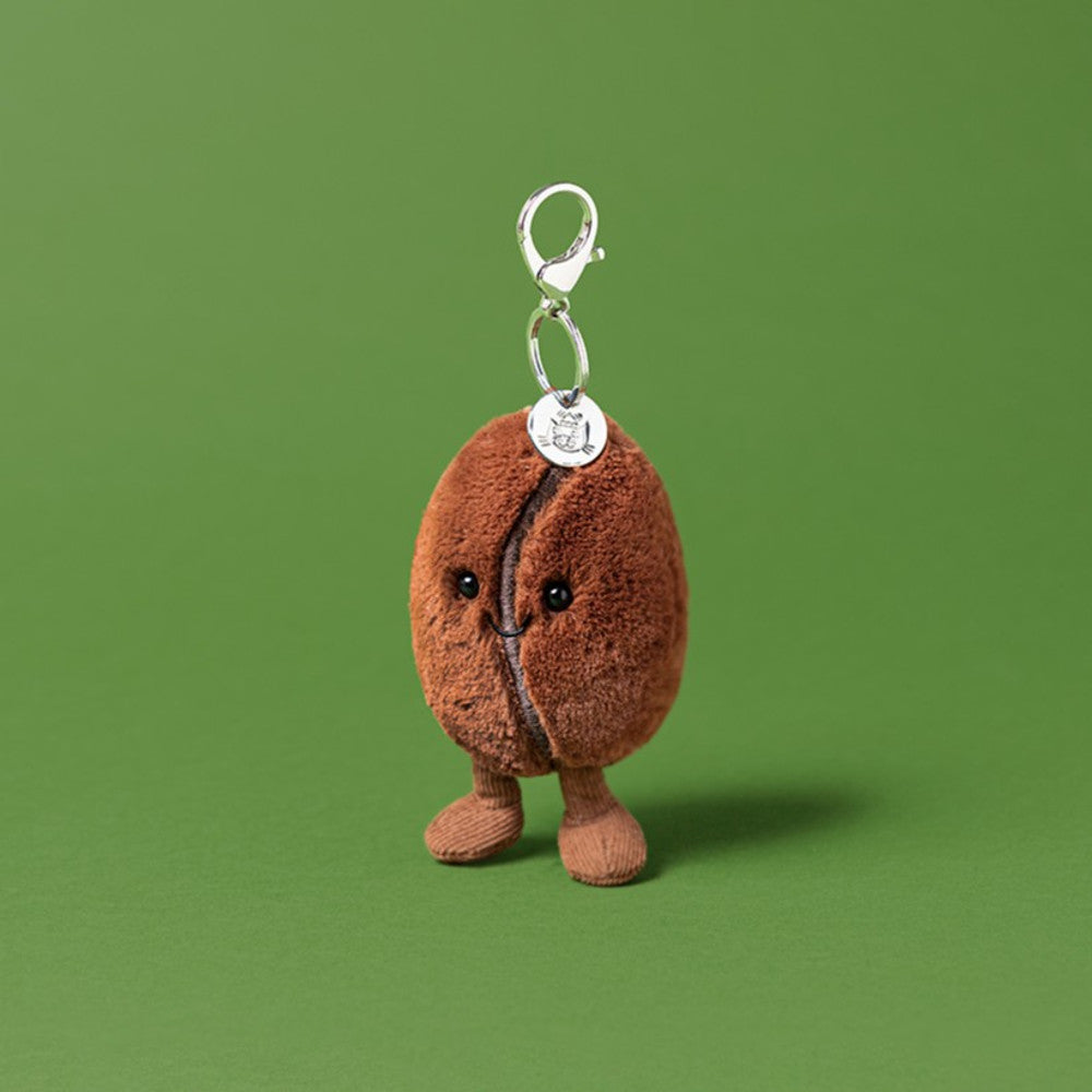 Amuseables Coffee Bean Bag Charm - JellyCat