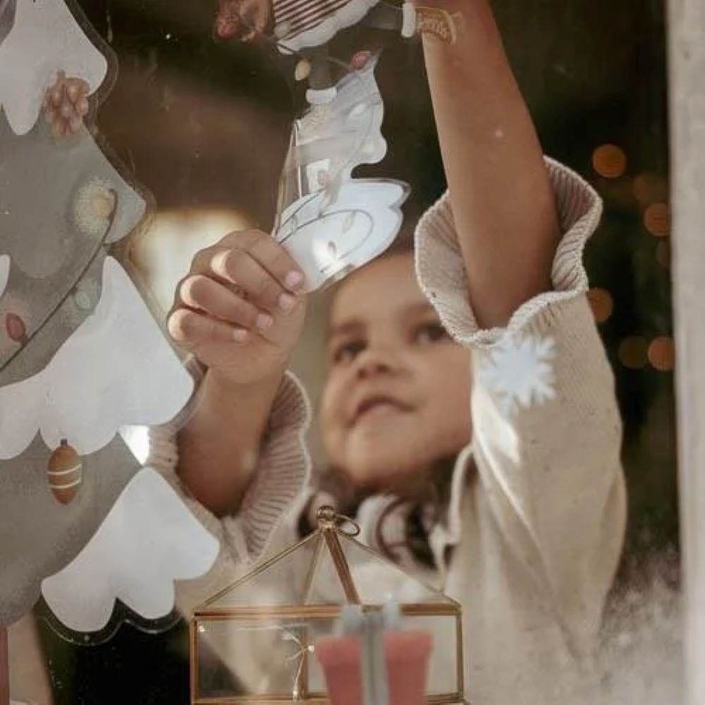 Autocolantes de Janela Árvore de Natal - Xmas - Little Dutch