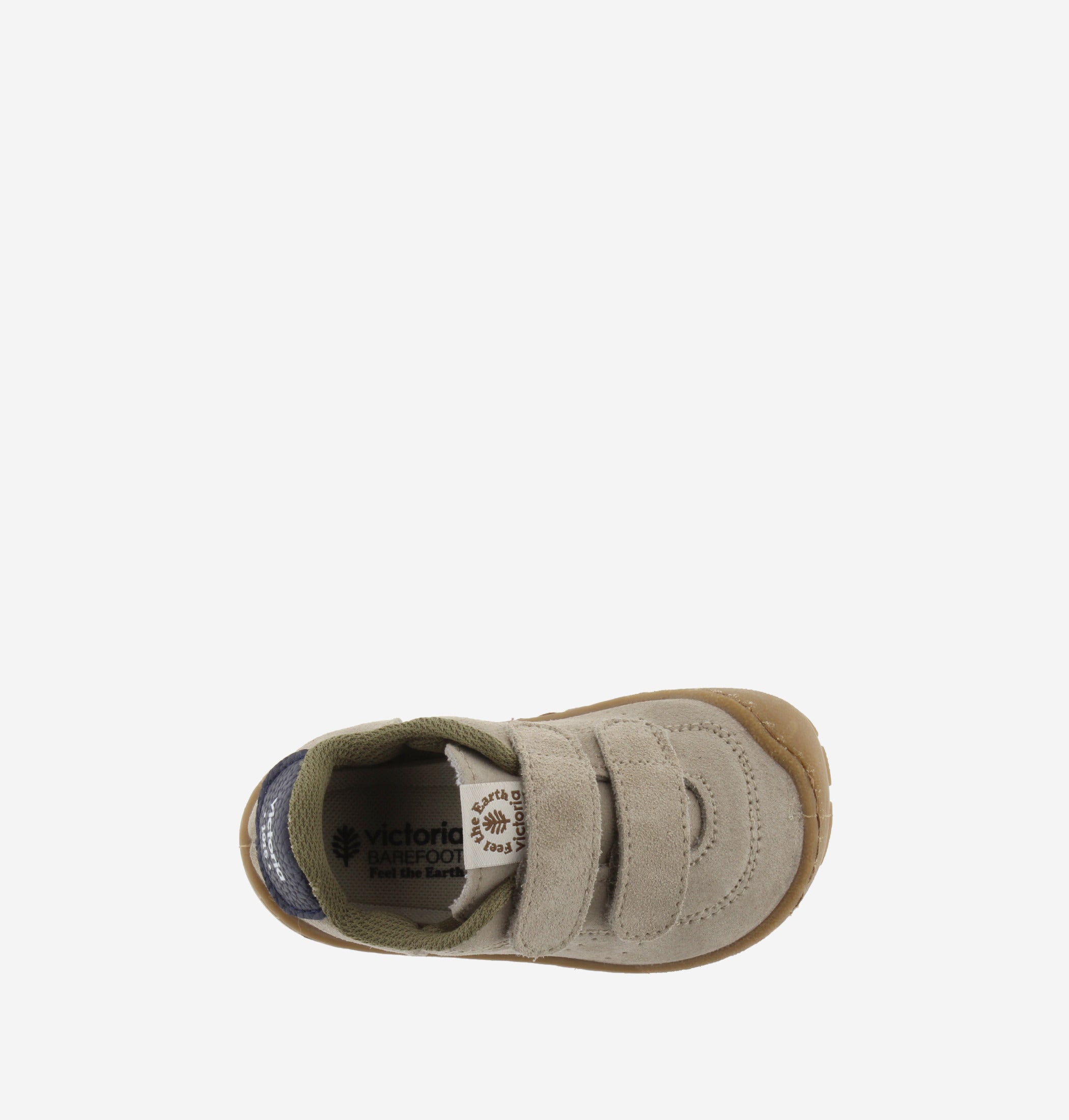 Sapatilha BOSCO SERRAJE CONTRASTE TAUPE - Victoria Shoes