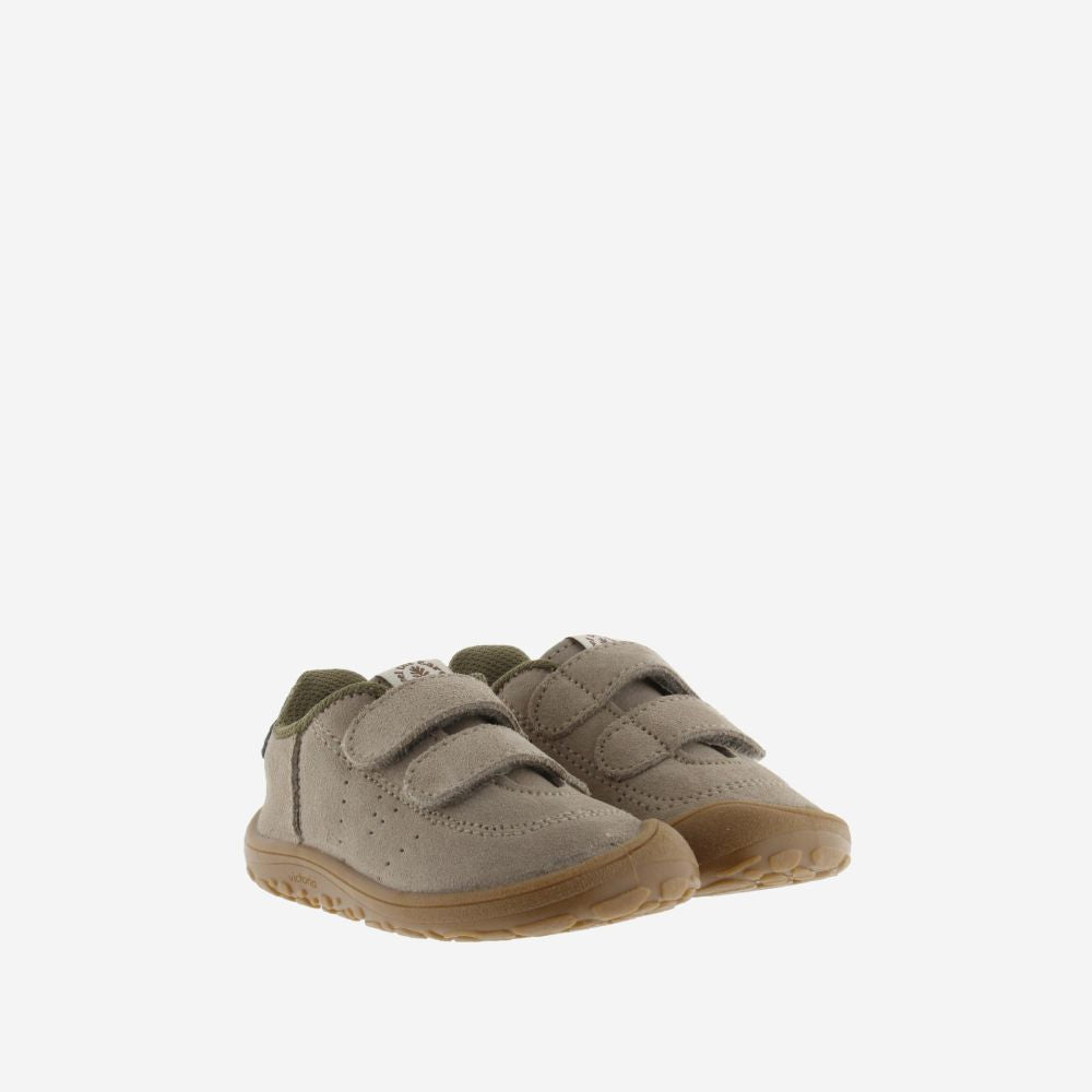 Sapatilha BOSCO SERRAJE CONTRASTE TAUPE - Victoria Shoes