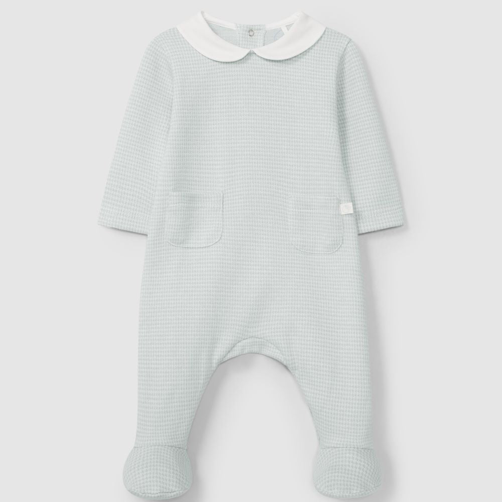 Babygrow com gola redonda - Laranjinha
