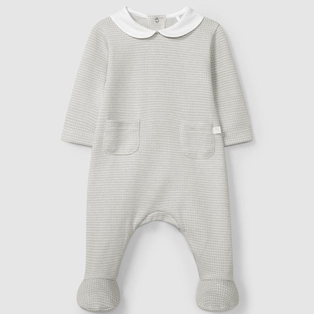 Babygrow com gola redonda - Laranjinha