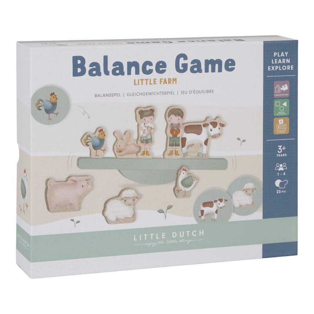 Jogo de equilibrio LITTLE FARM - Little Dutch