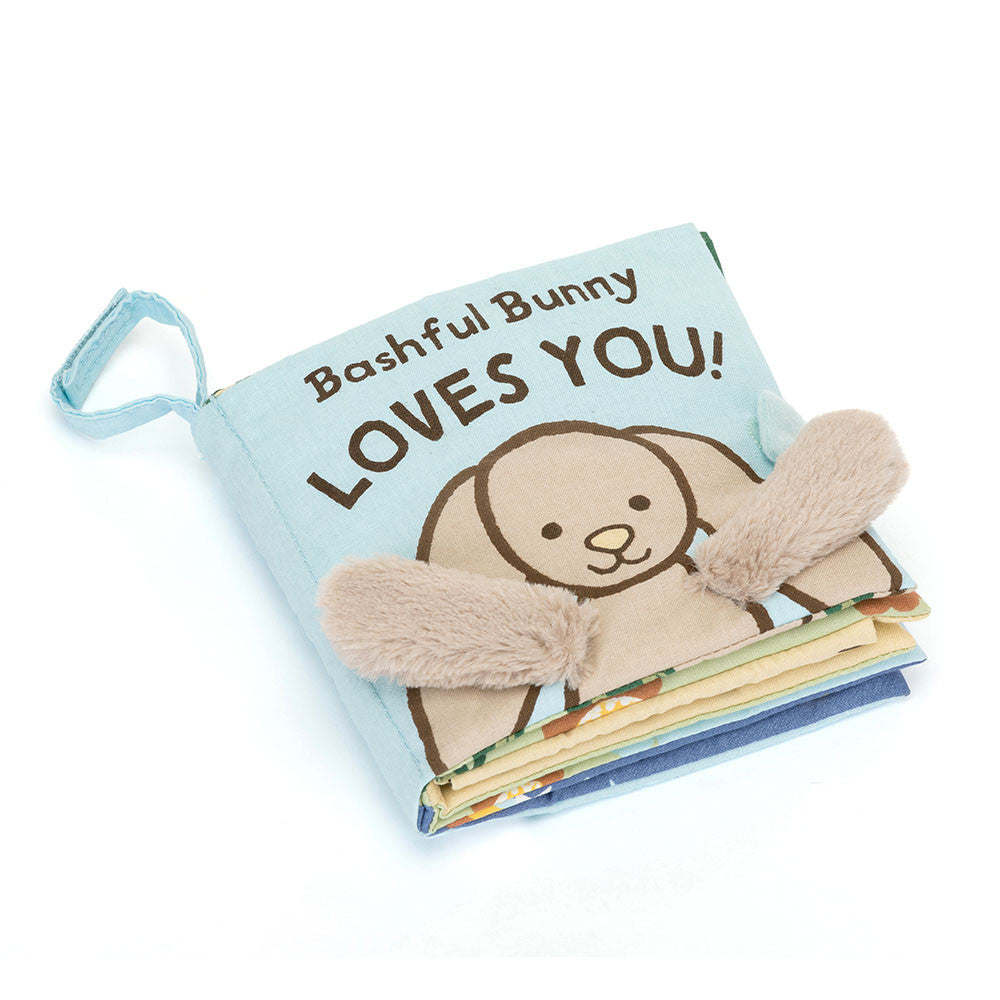 Bashful Bunny Loves You Book - JellyCat