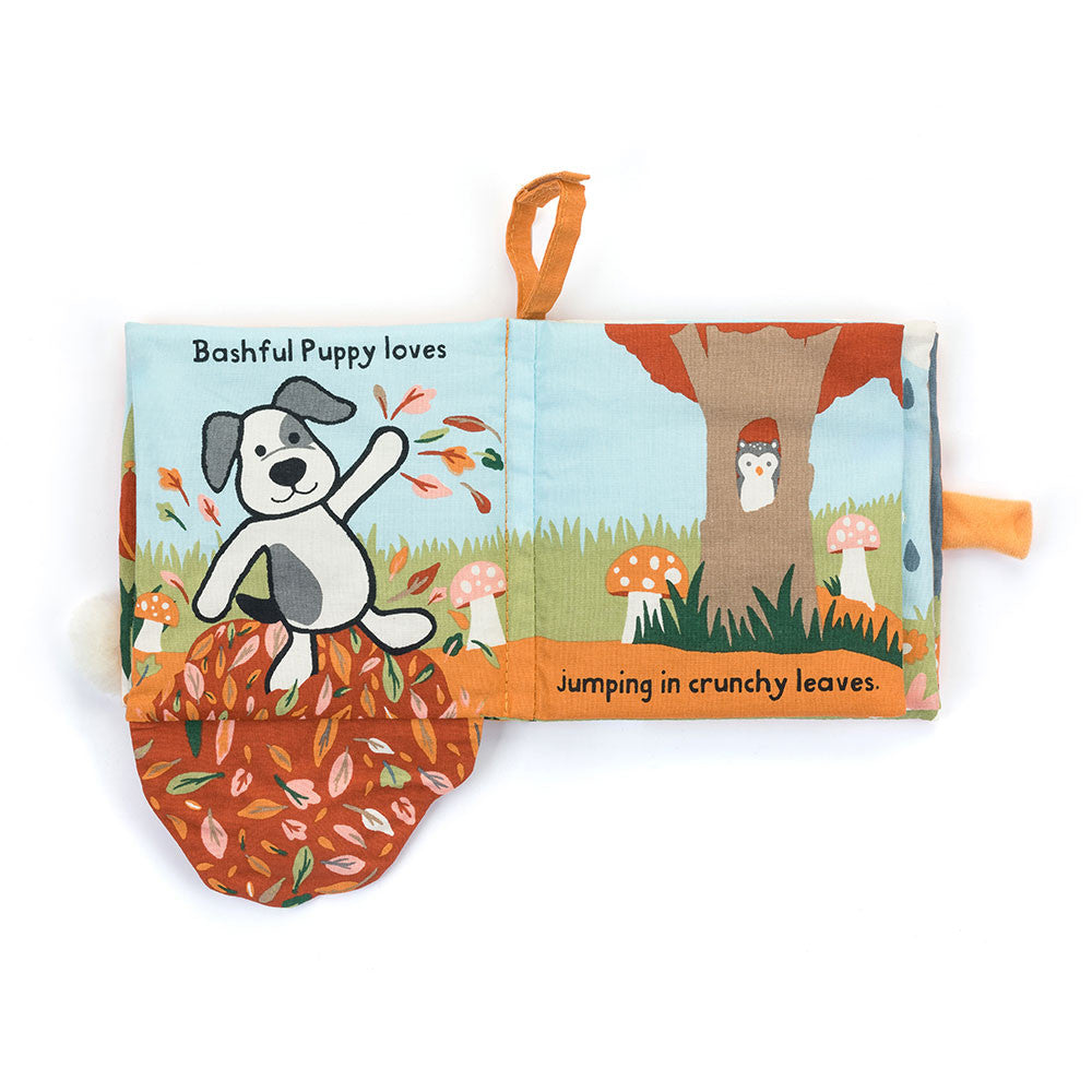 Bashful Puppy Loves You Book - JellyCat