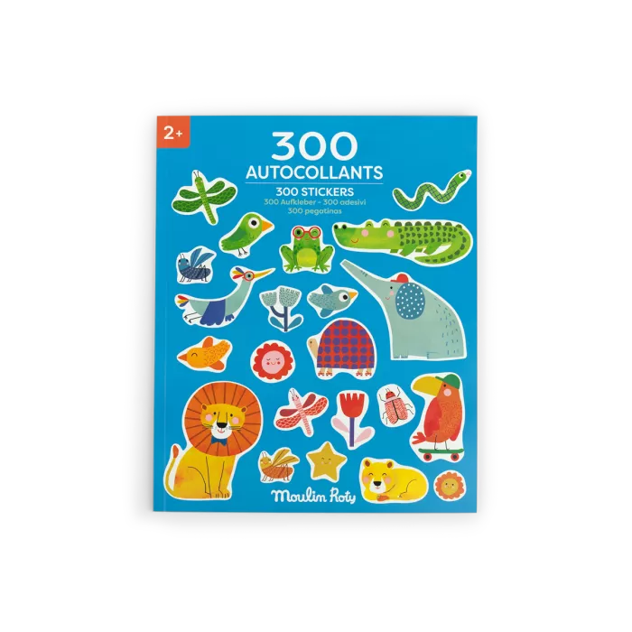 Livro de autocolantes - Moulin Roty