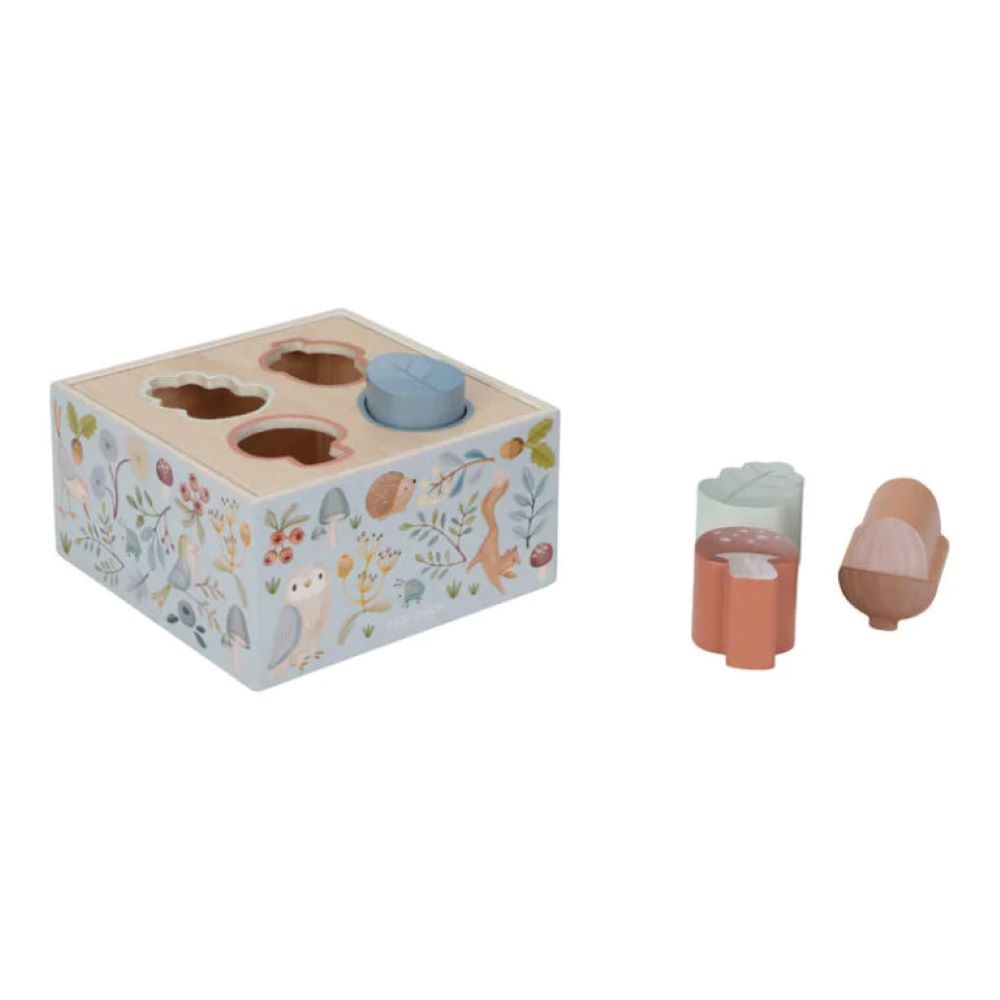 Caixa de Encaixe de Formas – Forest Friends FSC - Little Dutch