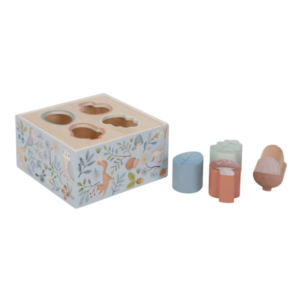 Caixa de Encaixe de Formas – Forest Friends FSC - Little Dutch