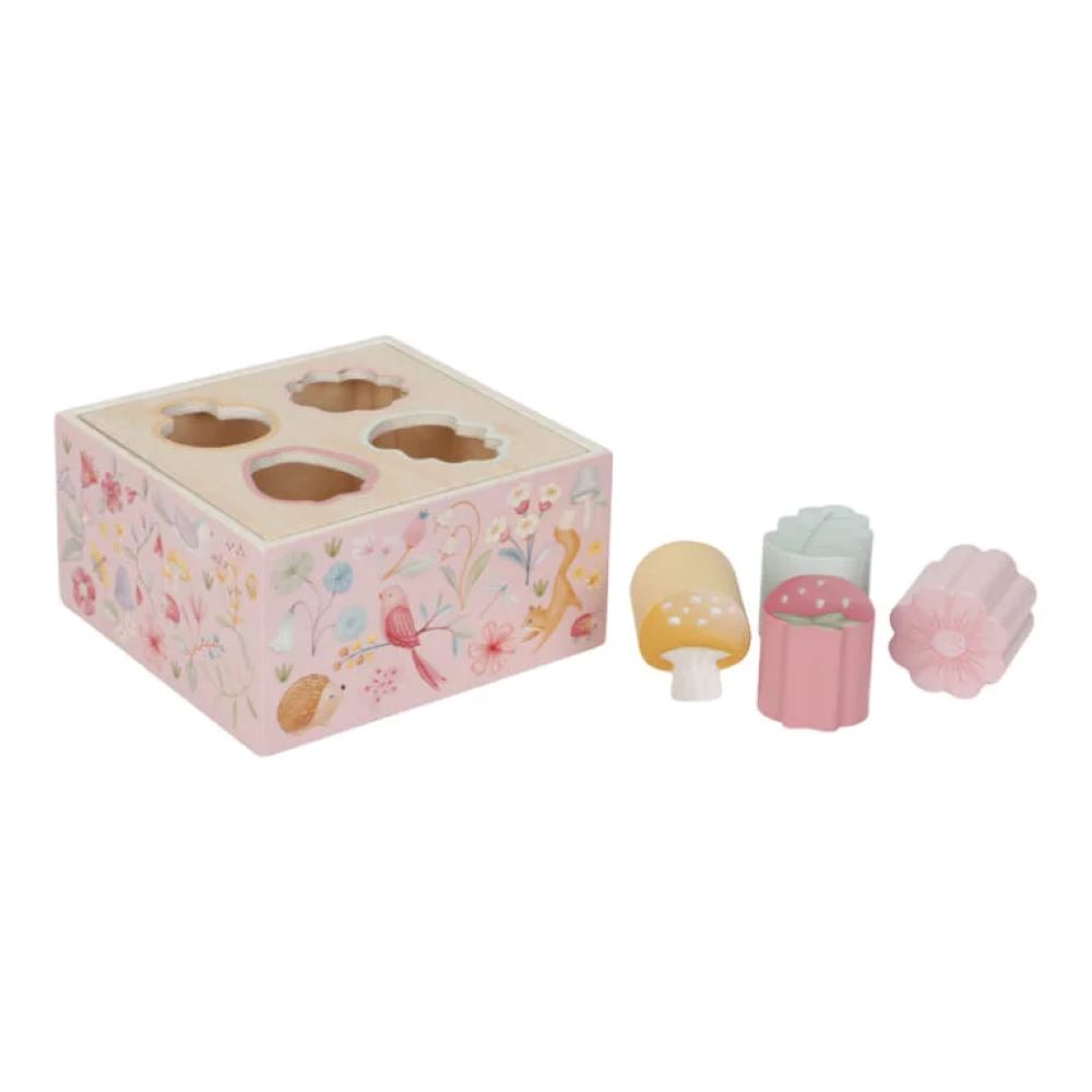 Caixa de Formas de Encaixe - Fairy Garden - Little Dutch