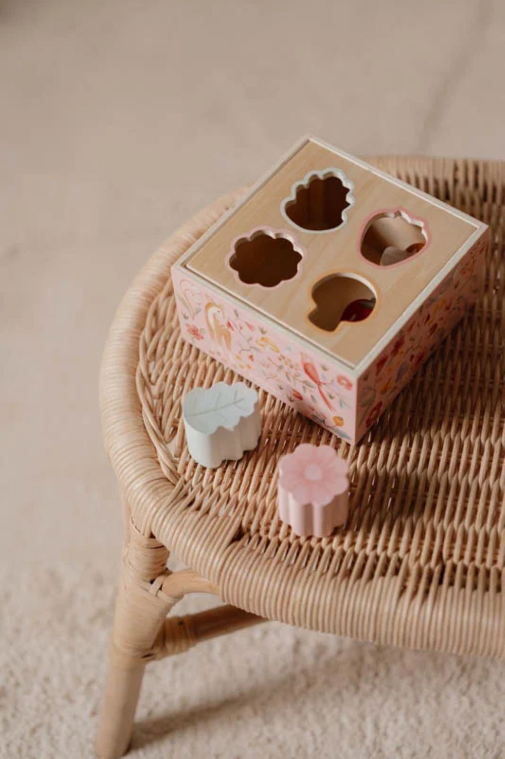 Caixa de Formas de Encaixe - Fairy Garden - Little Dutch