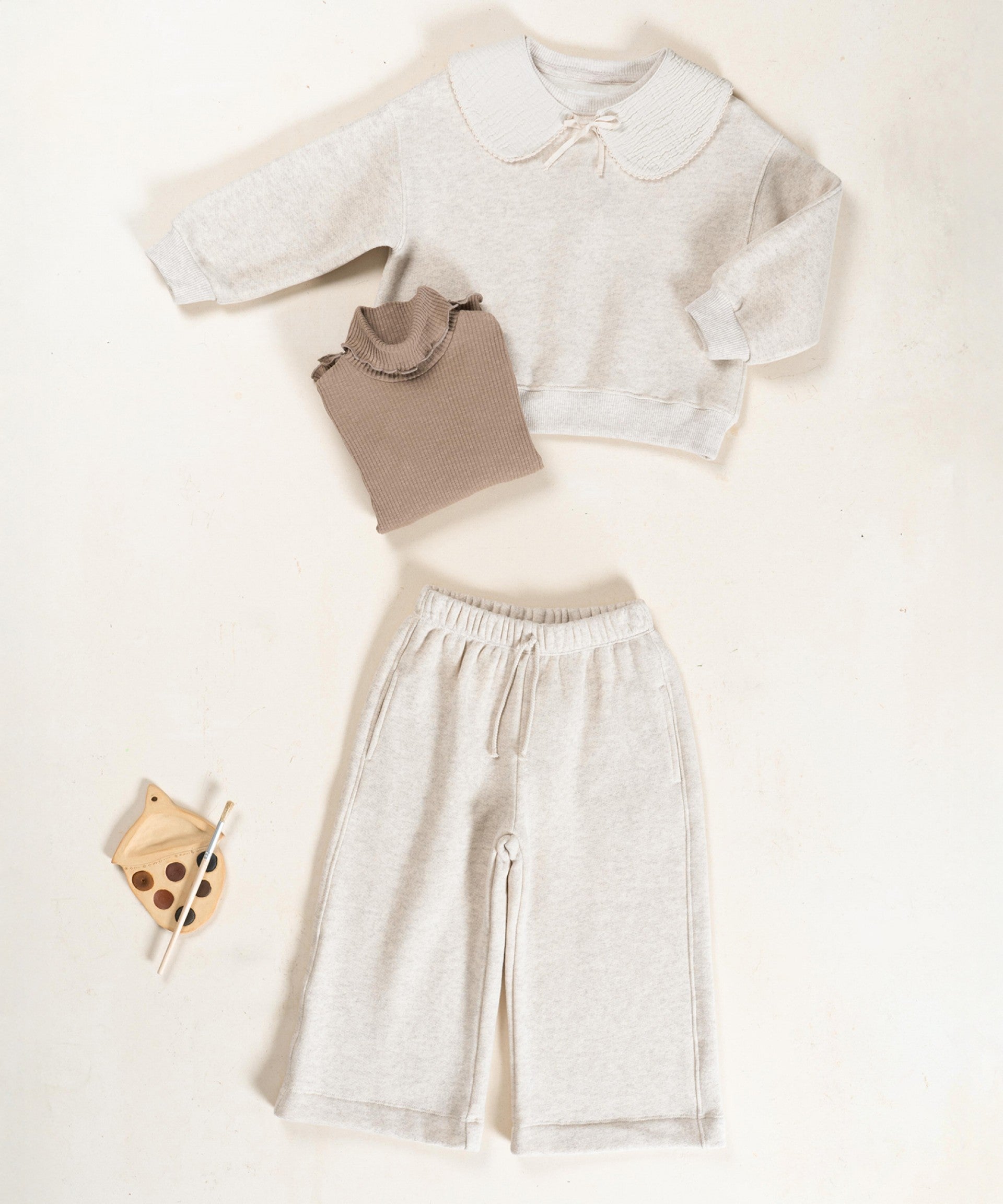 Conjunto de malha com carda interior - Play Up