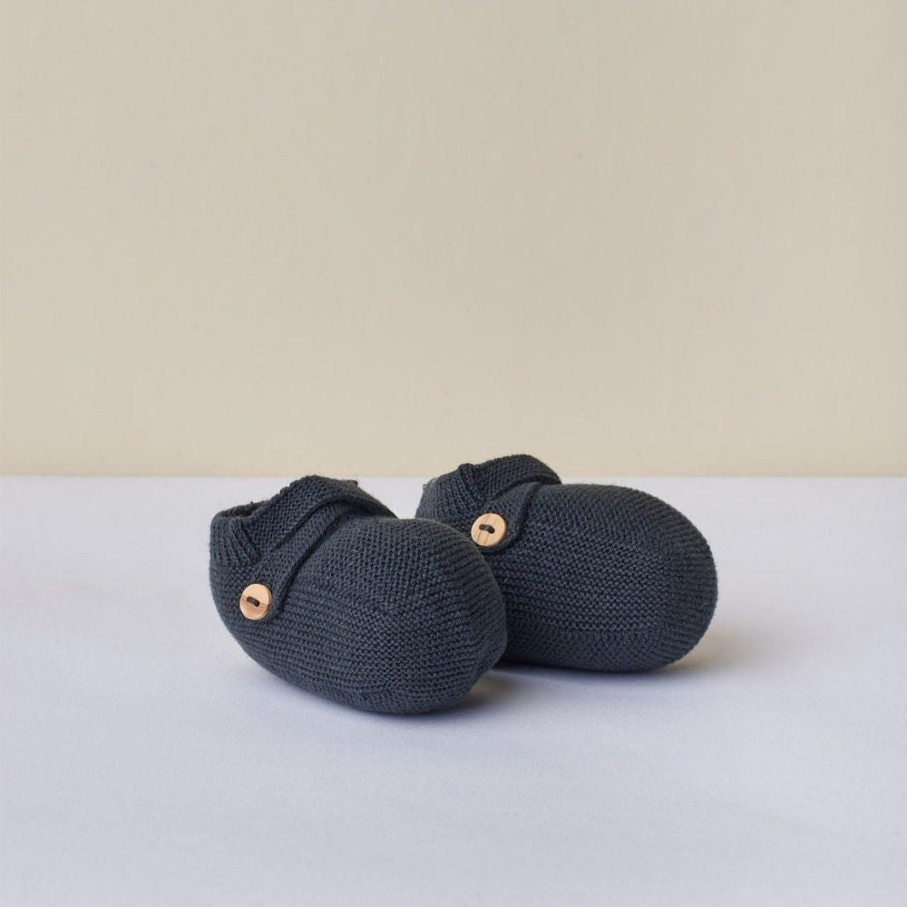 Carapins sabrina tricotados em algodão | NAVY - Wedoble