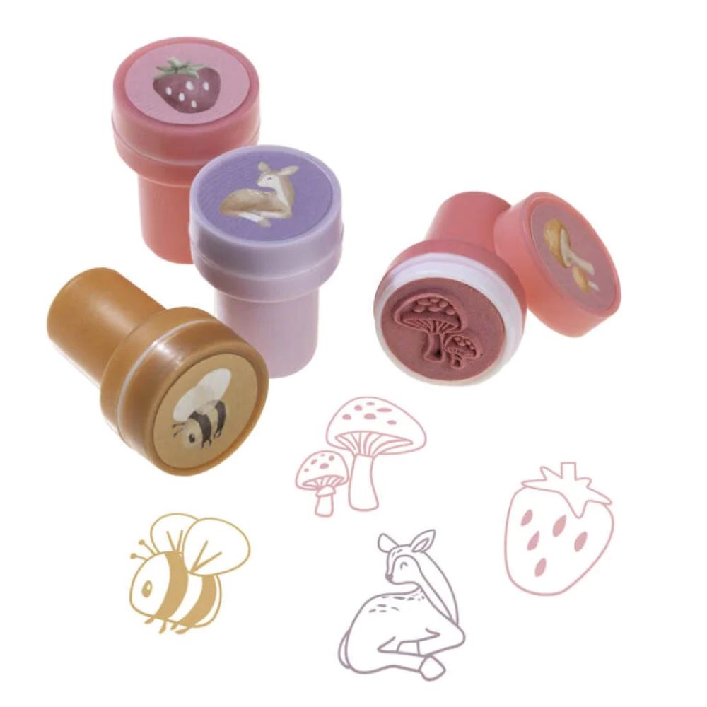 Carimbos Autotintados – Fairy Garden - Little Dutch