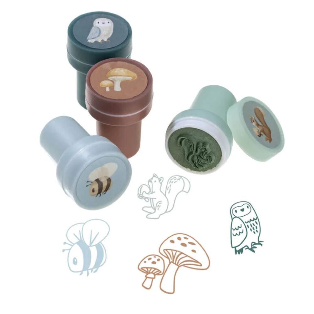 Carimbos Autotintados – Forest Friends - Little Dutch