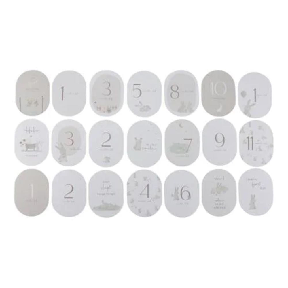 Cartões de Crescimento Baby Bunny FSC - Little Dutch