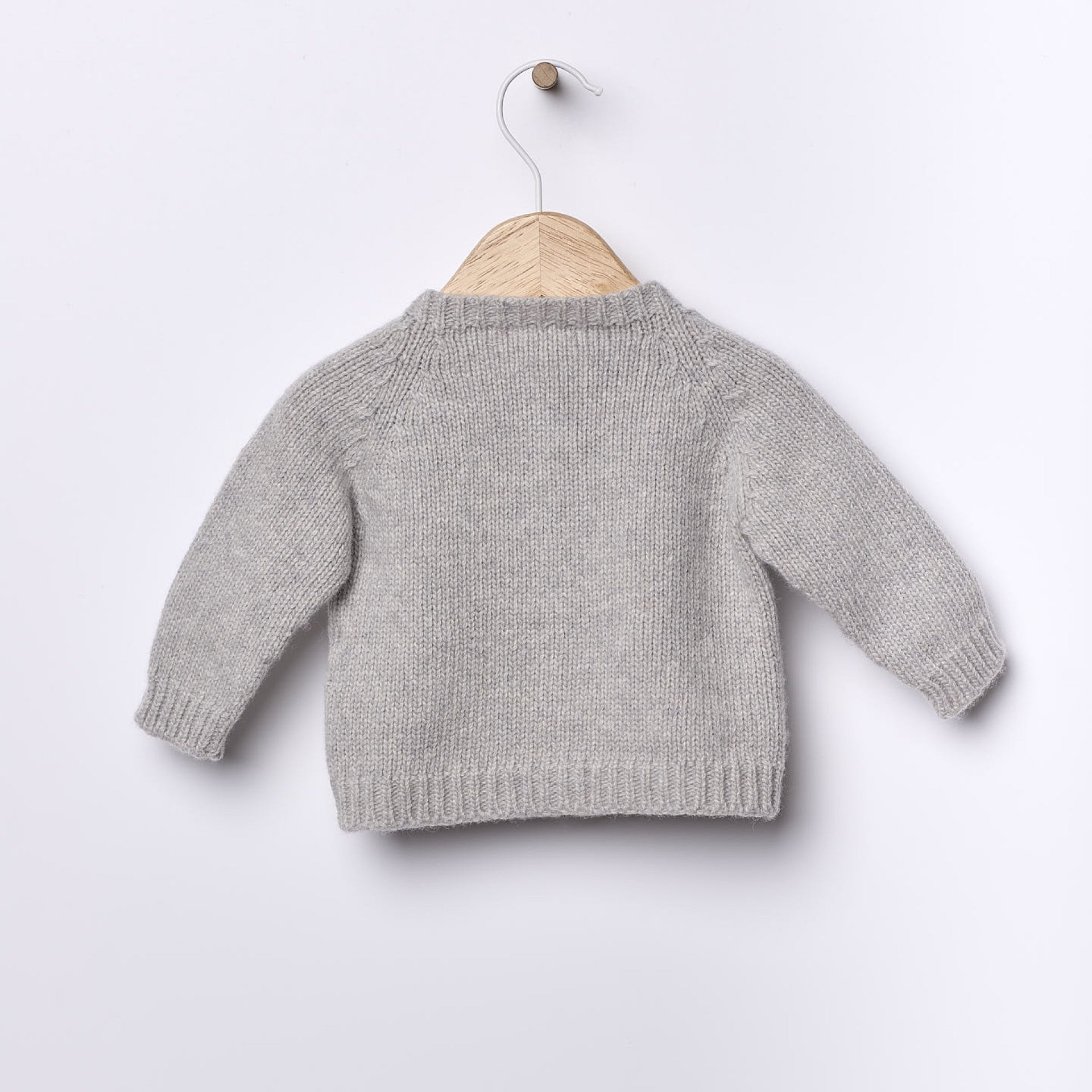 Casaco tricotado em lã merino | SNOWFLAKE - Wedoble