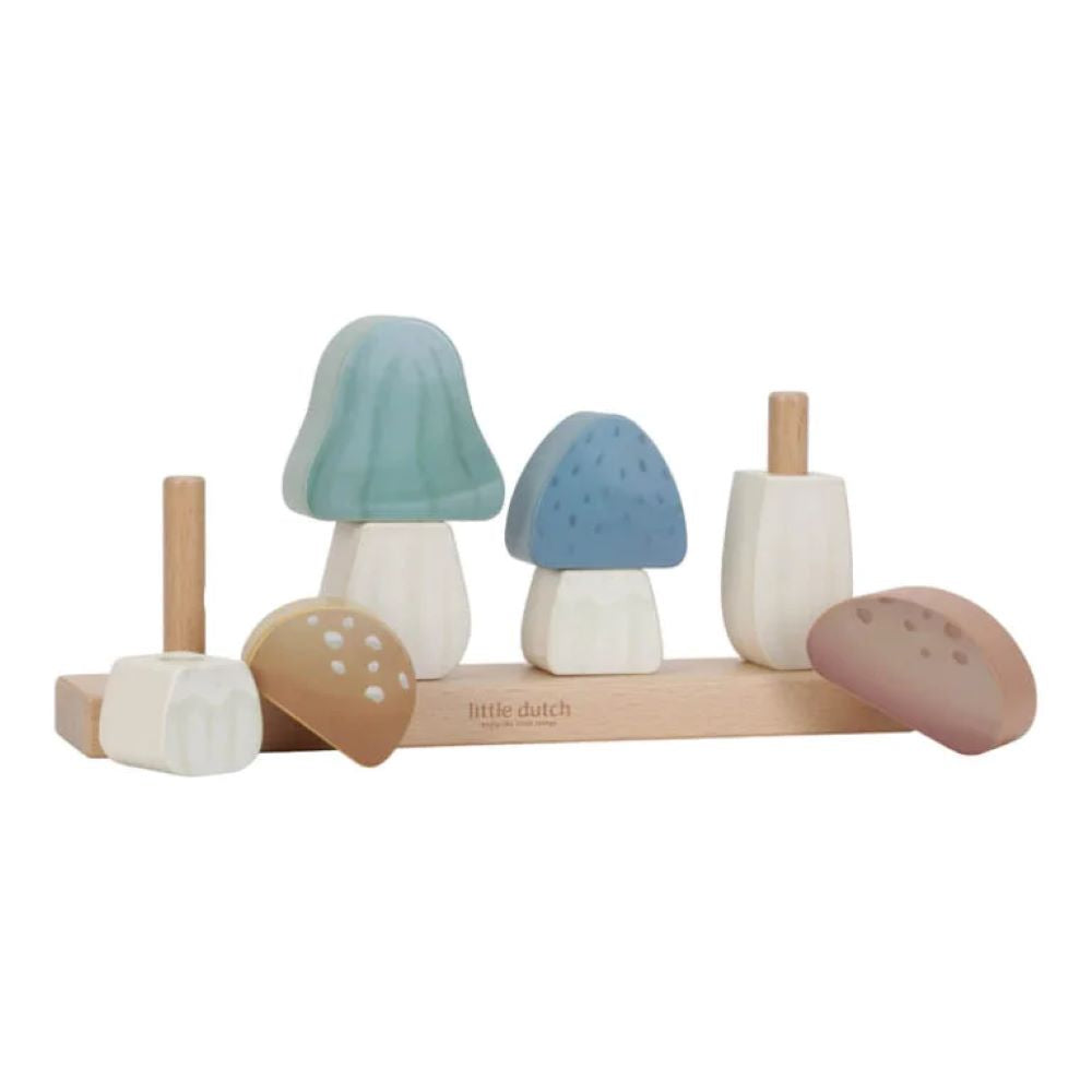 Cogumelos de Empilhar – Forest Friends FSC - Little Dutch