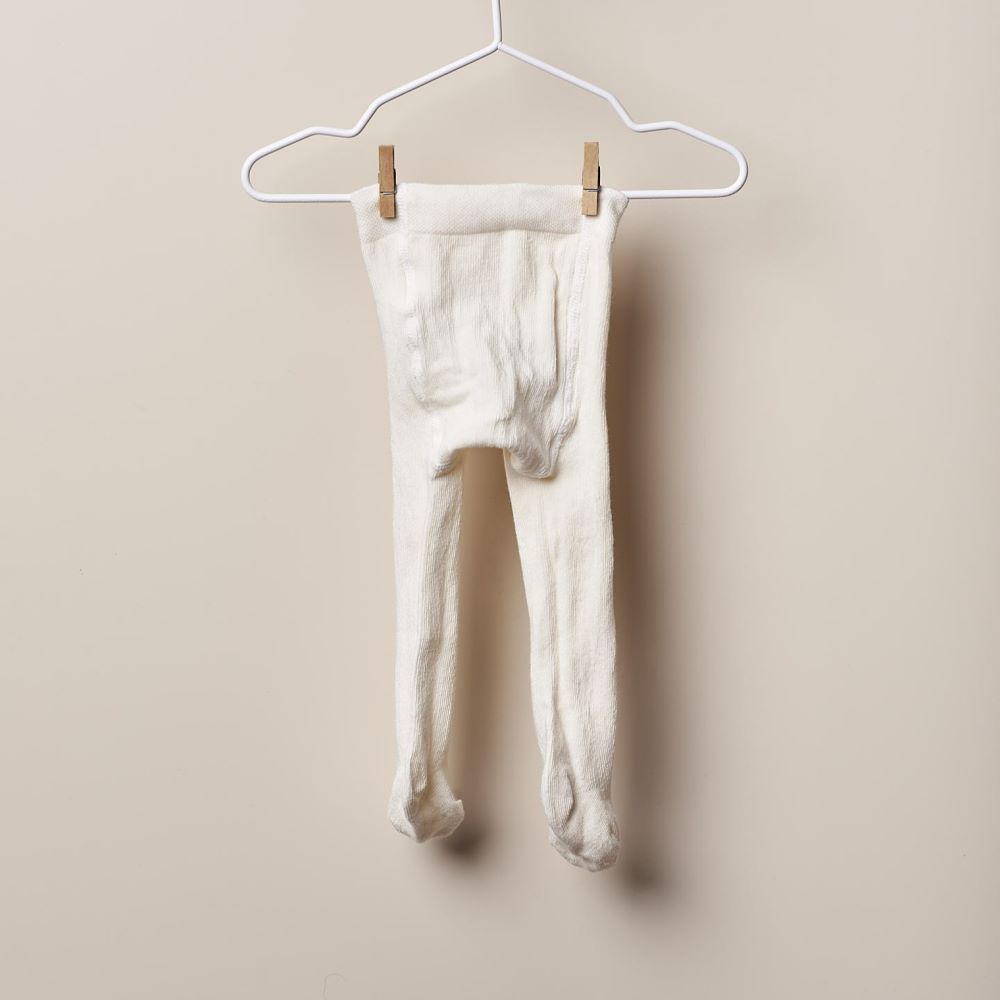 Collants de malha lisa para bebé - Wedoble