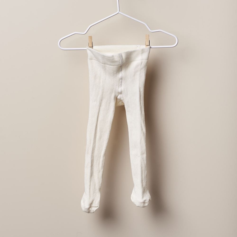 Collants de malha lisa para bebé - Wedoble