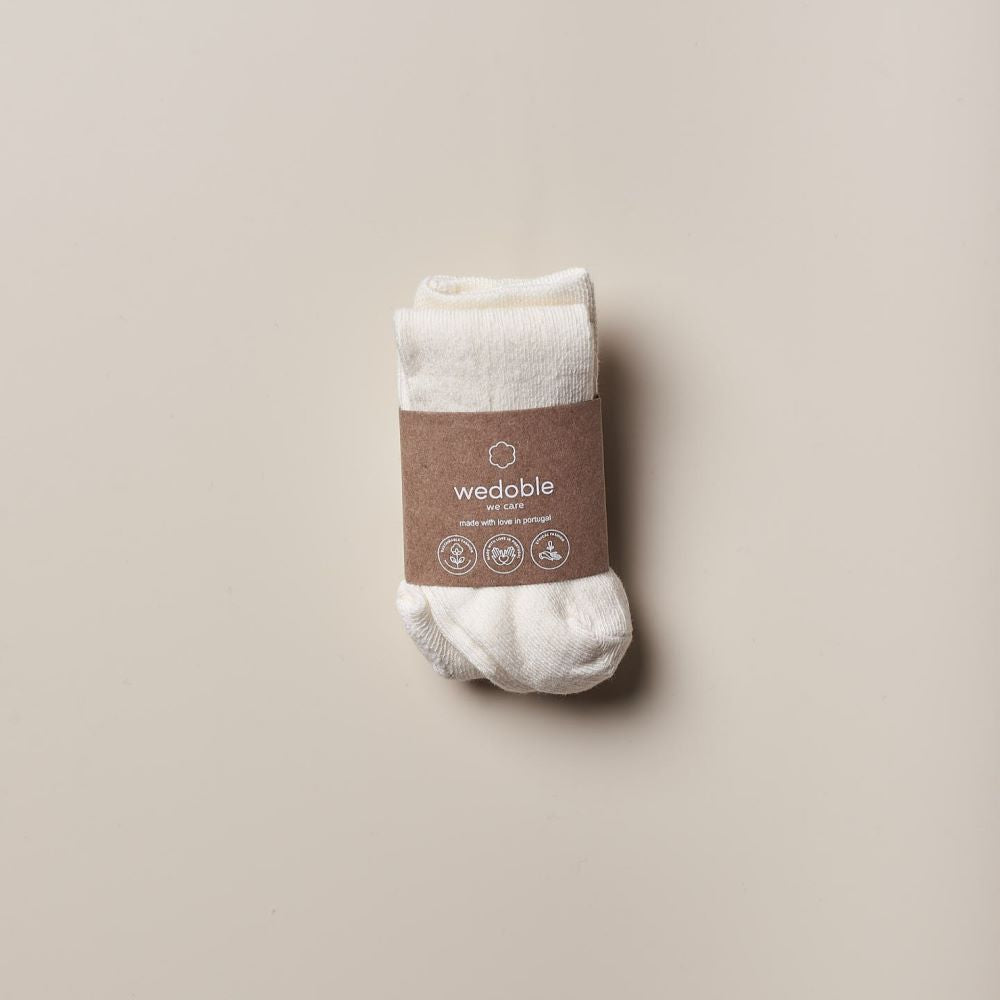 Collants de malha lisa para bebé - Wedoble
