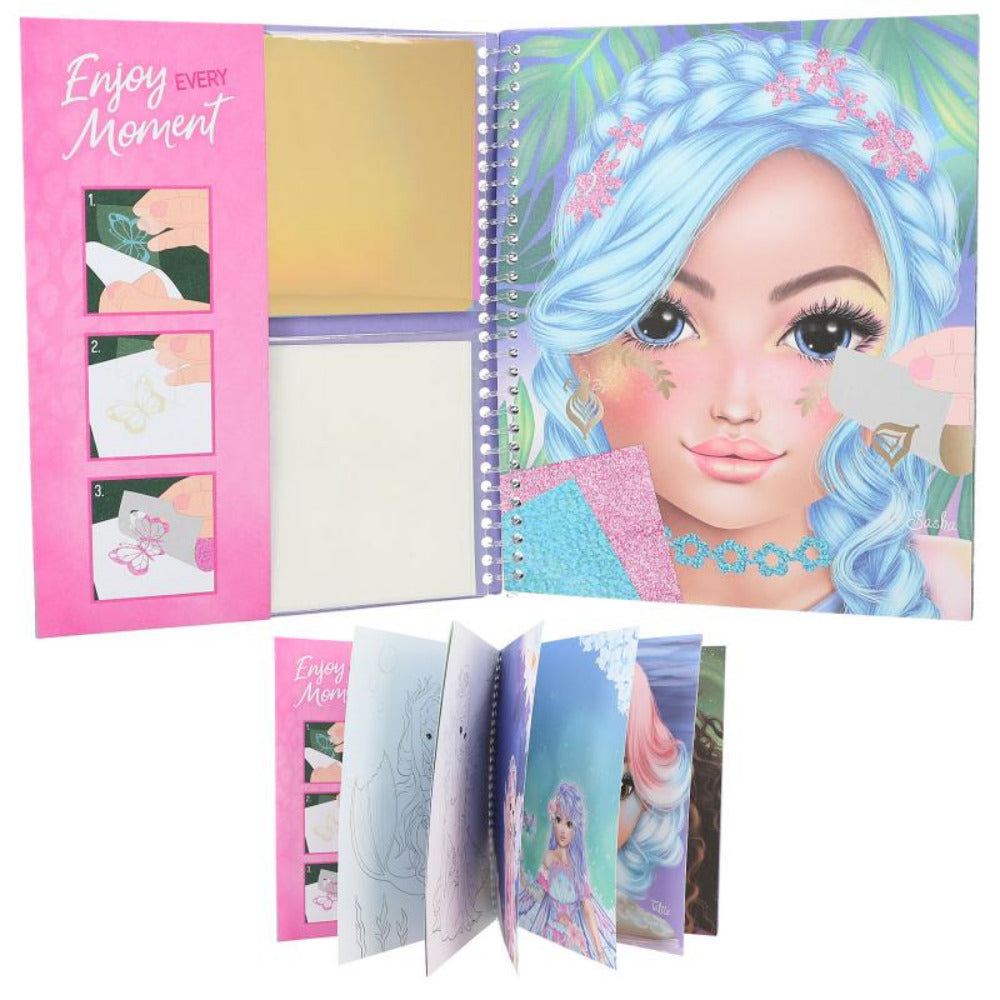 Colouring Book Stick & Shine - TOPModel