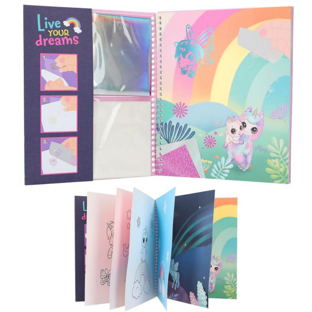 Colouring Book Stick & Shine - Ylvi